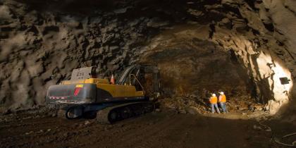 Gold mining